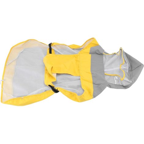 Waterproof Dog Raincoat for Large Dogs with Reflective Strip (2XL) (1/5)