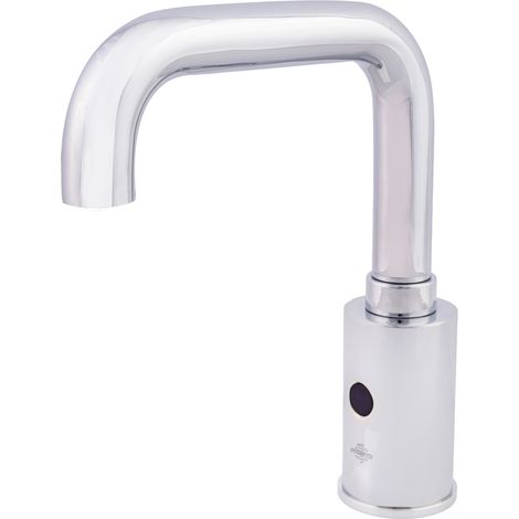 Presto Grifo lavabo electrónico Theo Elec cromo pila giratorio (1/2)