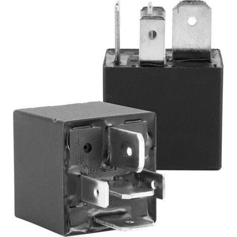 Relais Solénoïde Universel 12V 80A pour Treuil, 2 Pièces - Compatible ATV, UTV, Camion, Bateau, Fourgon (1/5)