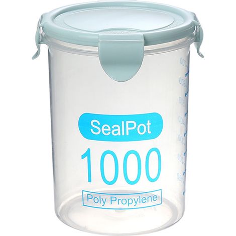 Boîte De Rangement - Hermetique - Empilable - Pour Cuisine Et Refrigerateur - 600 ml 800 ml Ou 1000 ml