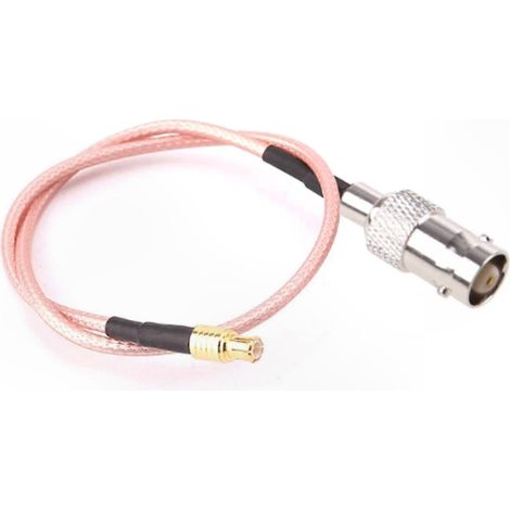 Adaptateur de câble coaxial, femelle vers mâle, pour connecter les antennes des périphériques LAN sans fil via des connecteurs RF. (1/5)