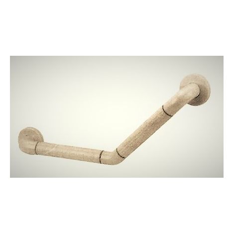 Corrimano angolare,120, Nylon bianco, 400 x 400 mm - Antibatterico