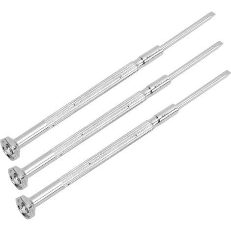 Kit d'entretien pour Clarinette, Jeu de Mini Tournevis, Tournevis pour Saxophone, 3 Tournevis Plats, Kit de Nettoyage pour Clarinette pour Saxophone (1/5)