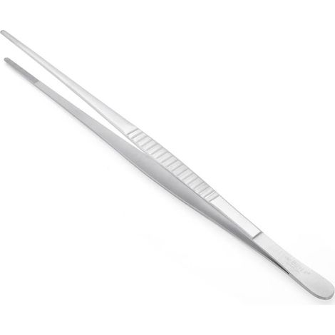 De Buyer Pince fine de présentation en inox Longueur 30 cm Argent (1/4)