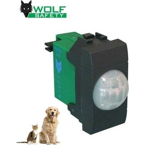 Wolf sensore infrarosso jolly 12V compatibile Bticino living international Pet immune - W-JM-LI