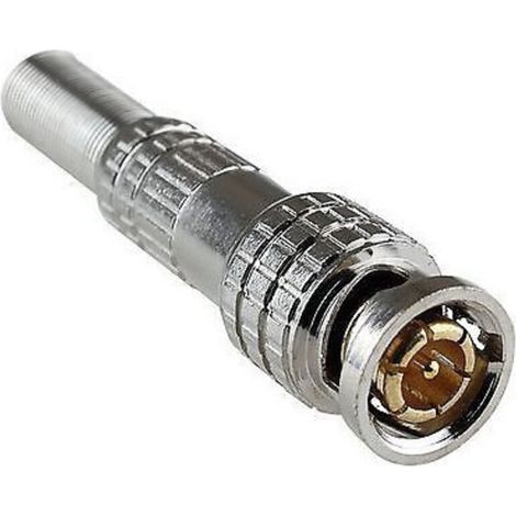 4x Connecteurs Adaptateurs 12v Balun Bnc Jack Rca Pour Dvr Caméras De Surveillance -4x Bnc Vidéo Mâle -