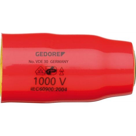 VDE 30 22 Inserti per chiave a bussola VDE 3/8" a 6 facce 22 mm (1/5)