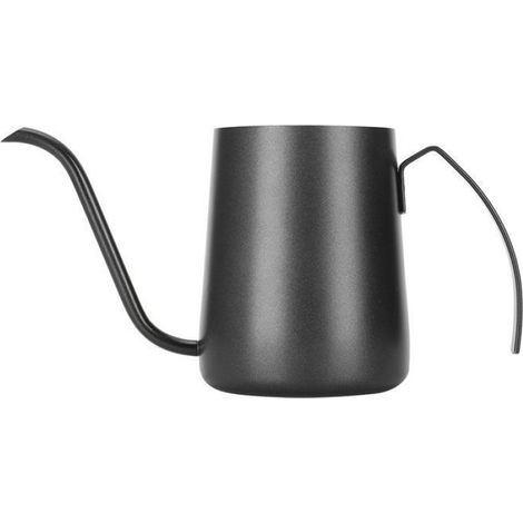 Cafetière - Inox 304 - Bec Long - 350 ml - Noir - Antiadhésif - Maison Café (1/5)