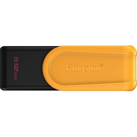Kingston Technology DataTraveler 512GB Portable USB 3.2 Gen 1 Exodia S (Schwarz/Gelb) (1/4)