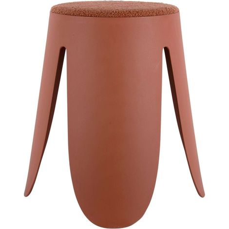 Tabouret empilable avec assise en bouclette KEYSTONE