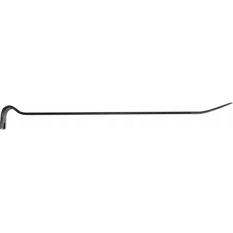 Flachbrechstange 600 x 35x6 mm, geschmiedeter Stahl