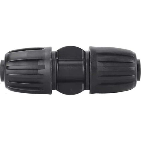 10 pièces connecteur d'eau droite équipement d'arrosage de jardin raccord d'irrigation goutte à goutte pour tuyau en Pe 16mm Better(8.53cm) (1/5)
