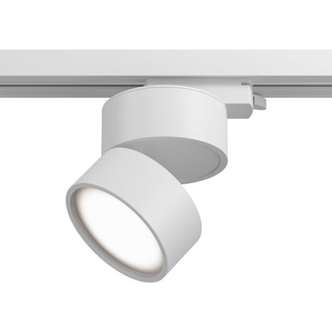 Faretto binario 1F bianco tondo LED 12W 3000K Maytoni (1/2)