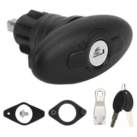 FENOPLASTICASerrure à Compression de porte de cabine de camping-car, rotative en alliage de Zinc et Nylon, 30mm, pour caravane, Yacht, camping-car (1/5)
