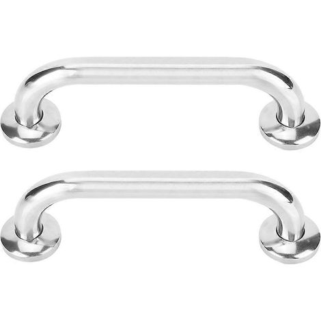 Poignée de porte cylindrique en acier inoxydable, lot de 2, bouton de tirage pour meuble et placard, finition brossée, 100 mm, usage intérieur. (1/5)