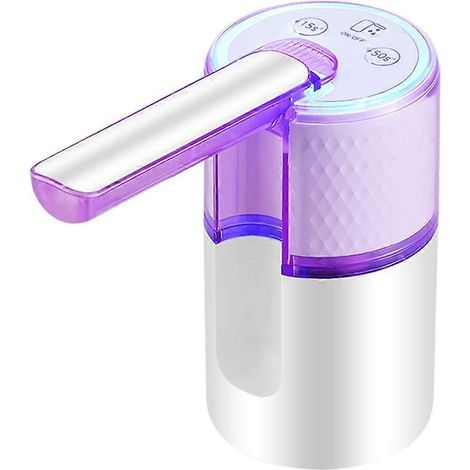 Wasserspender, faltbare Wasserflasche, Pumpe, automatischer Spender, C--