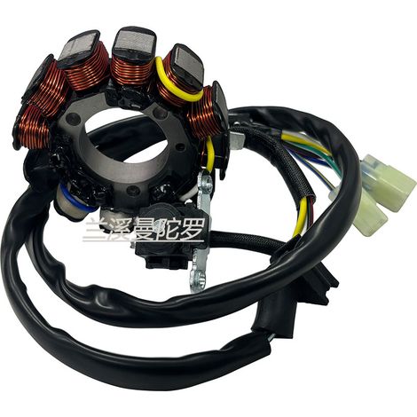 Motorcycle stator coil 31120-MEY-672, compatible with Honda CRF450 and CRF450X.