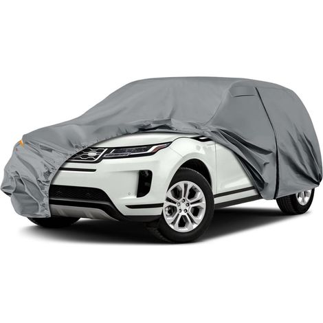 Autoabdeckung wasserdicht für Land Rover Range Rover Evoque 2011-2025, Allwetter-Vollgarage mit Reißverschluss (1/5)