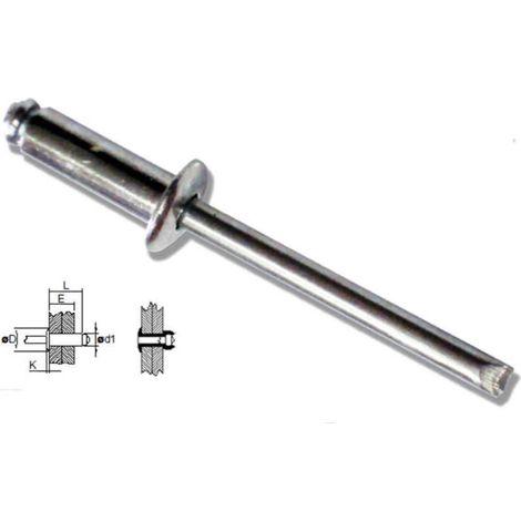 Rivetti Testa Normale 4,8x18 20033