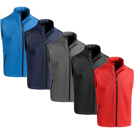 Gilet in softshell Sottozero Ginger E0320 - L - Rosso (1/5)
