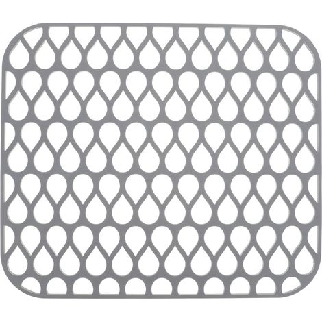 Tapis D’évier en Silicone, Grille Creuse, Égouttage Rapide la (1/5)