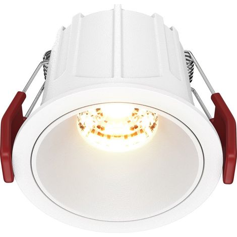 Maytoni Alfa Led Spot encastré rond blanc 2700K 500lm