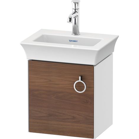Duravit Tulip blanco, mueble de tocador colgado en la pared, (1/3)