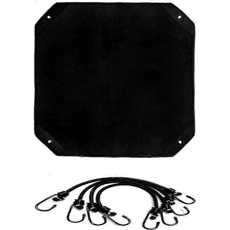 Housse imperméable pour climatiseur extérieur 32x32 pouces, fabriquée en polyester 600D haute résistance, adaptée à toutes les saisons, avec corde élastique. (1/5)