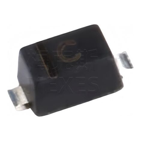Changdian RB521S-30, screen-printed C, SMD Schottky diode chip SOD-523 30V/0.2A, electronic component, 5 units.