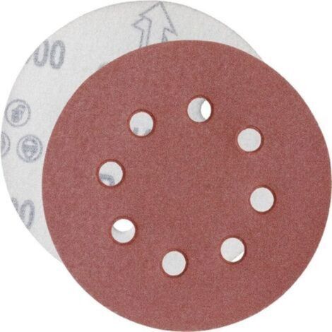 100pcs Disque de Ponçage Disques Abrasifs Grain Taille de 125mm Idéal pour Poncer/Polir/Dérouiller HSDPS5M100,1000