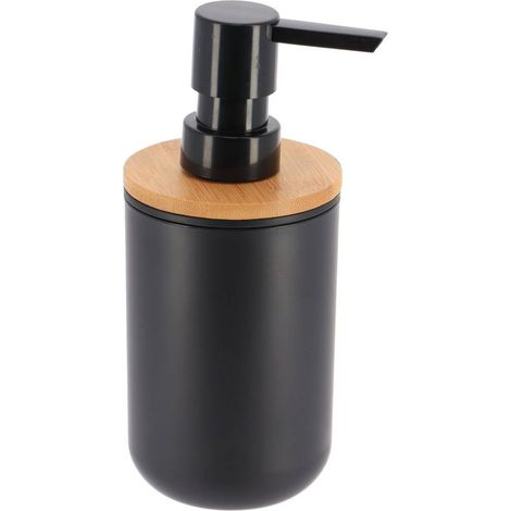 Seifenspender ps bambus 300 ml - schwarz bambus - Tendance