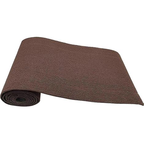 Tapis à griffer auto-adhésif ajustable pour chat, coussin de canapé résistant aux griffures, protection pour chat, accessoire pour animaux de compagnie marron (1/5)