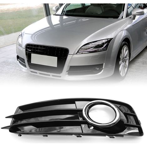 SJLERST Frontstoßstangengrill, Nebelscheinwerferblende links, Nebelscheinwerferabdeckung, Ersatzgrill für Audi 8P S-line 09-12