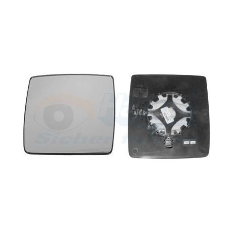 Verre de rétroviseur, rétroviseur extérieur VAN WEZEL 3789837 OPEL 13148968