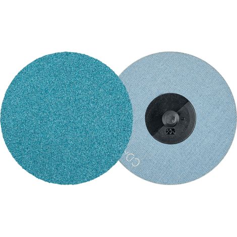 PFERD TOOLS COMBIDISC Zirkon Schleifblatt CDR Ø 75 mm Z60 für gehärteten Stahl 50 Stk (1/4)
