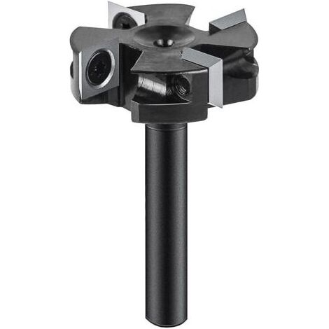 Fraise à Surfacer 8mm Diamètre de Tige Fraise Défonceuse 40 mm Diamètre de Coupe Fraise CNC avec 4 Inserts Fraise de Rabotage Coupeur de Bois Fraise de Defonceuse a Bois (1/5)