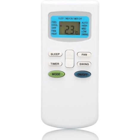 Télécommande universelle pour climatiseur – Compatible TCL, Dronic, Klimaire, Pioneer – Alimentation par batterie – Matériau ABS durable-ARCAN (1/5)