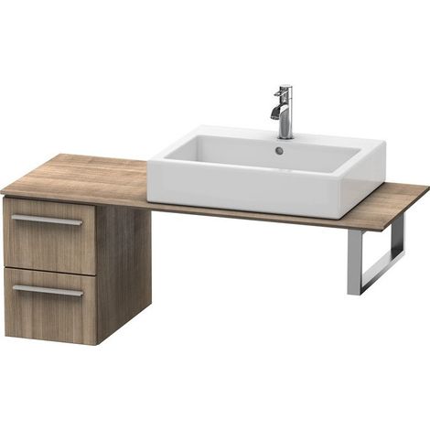 Duravit X-Large Mueble para consola 6521, 2 cajones, 300mm, Color (frente/cuerpo): Cerezo del Tesino - XL652107373