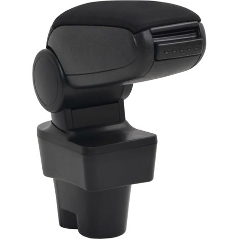 Accoudoir de voiture noir 12x36x(33,5-48) cm ABS CFW98156 (1/5)