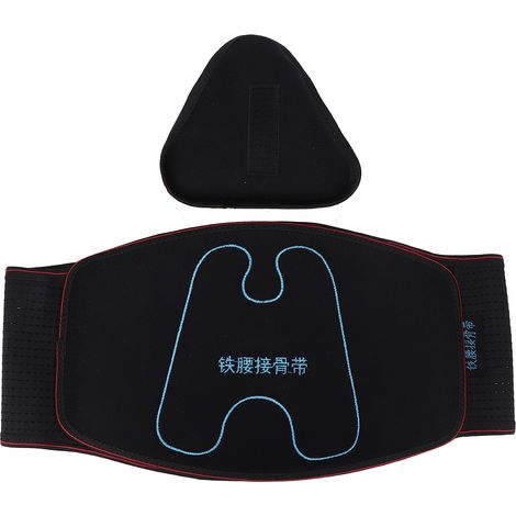 Support Lombaire - Avec 4 Plaques En Acier Et Coussinets Amovibles - Pour Soulagement De La Douleur Lombaire Et Maintien Postural - Taille Unique (1/5)