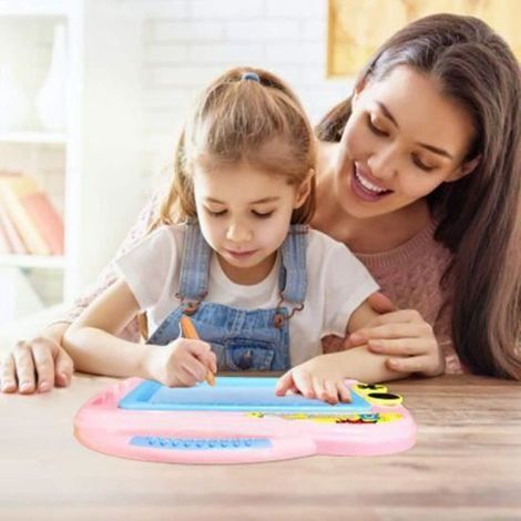 Ardoise Magique Tableau Magnétique pour Enfant - - Planche à Dessin Effaçable avec 2 Timbres (1/4)