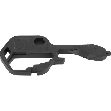 Kit de 24 tournevis multifonctions portables en forme de clé, avec ouvre-bouteille, noir, clé à main en métal pour bricolage quotidien. (1/5)