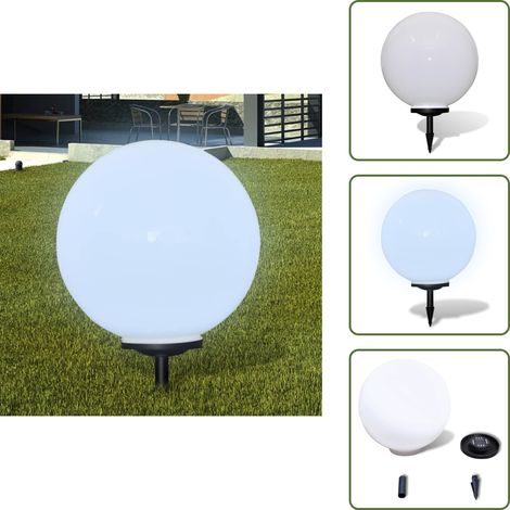 Wegeleuchte LED 50 cm mit Erdspieß - LED-Lampe - Solarleuchte - Gartenbeleuchtung - Außenscheinwerfer - Wegleuchte (1/5)