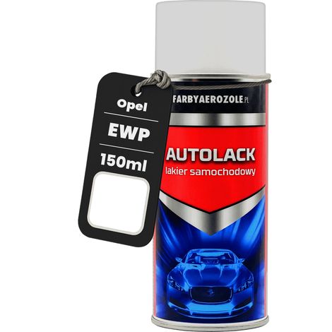 Peinture acrylique prête à l'emploi en aérosol 150 ml pour Opel EWP Blanc Jadeweiss (1/5)