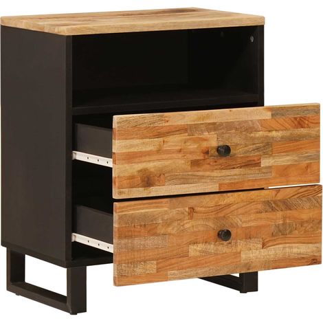 Armoire de lit Marron 50 x 33 x 62 cm Bois de mangue massif