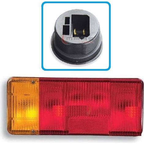Faro trasero izquierdo Iveco Daily Ducato Boxer Master Mascott Jumper, 500356783, 1904640, 1907701, 4765757, 4808773 con conector (1/3)
