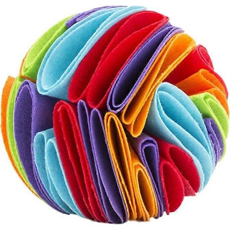 Balle de recherche de nourriture pour lapin, jouet à fouiller, puzzle, distributeur de friandises, anti-ennui - 20 cm (1/5)