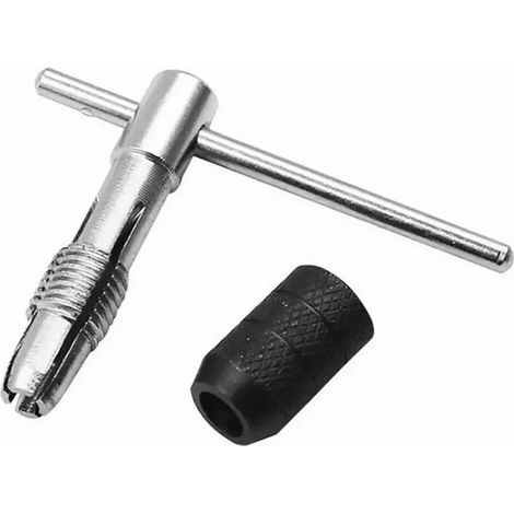 Clé à tarauder en T, jeu de tarauds manuels pour tarauds M3-8, 6 pièces (1/5)