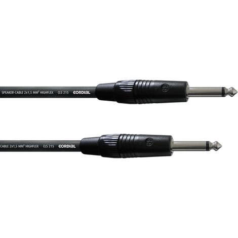 Cordial CPL 5 PP Klinke Lautsprecher Kabel [1x Klinkenstecker 6.35 mm - 1x Klinkenstecker 6.35 mm] 5 (1/2)