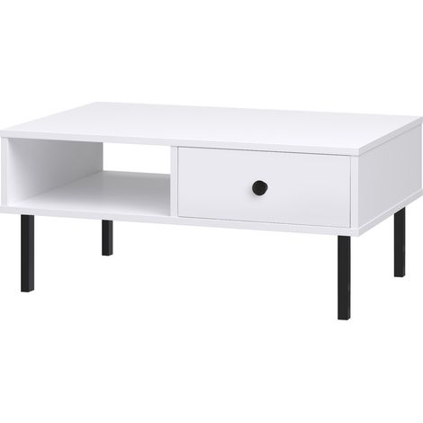 Mesa de centro Venus blanca